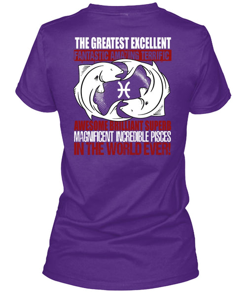 Magnificent Incredible Pisces T Shirt, The Greatest Excellent T Shirt