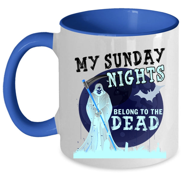 Funny Saying Coffee Mug, My Sunday Nights Accent Mug