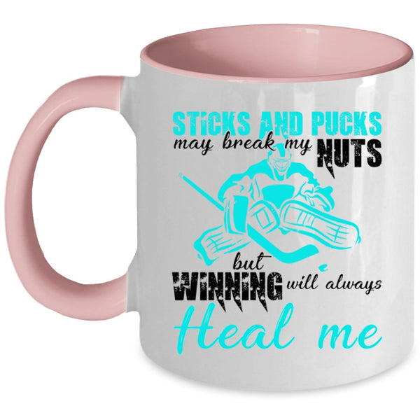 Awesome Hockey Player Coffee Mug, Cool Hockey Accent Mug