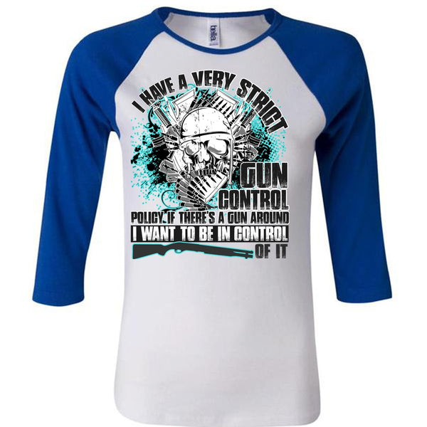 I Have A Very Strict Gun Control T Shirt, I Love Veteran T Shirt, Awesome T-Shirts