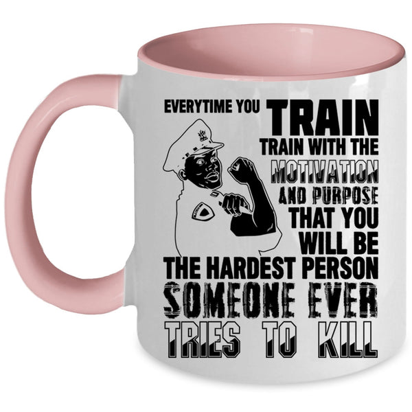 Funny Gift For Policeman Coffee Mug, Cool Policeman Accent Mug