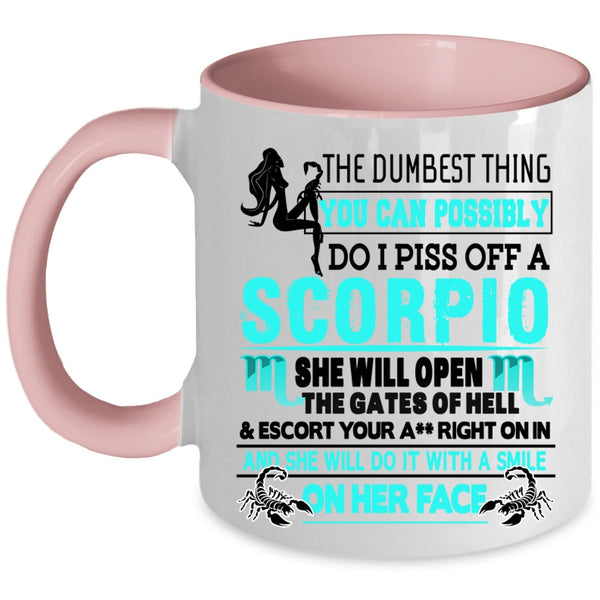 Birthday Gift For Daughter Coffee Mug, Scorpio Accent Mug