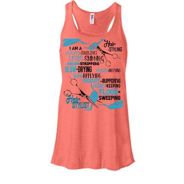 I'm A Hair-Styling T Shirt, Coolest Hair Stylist Tank Top