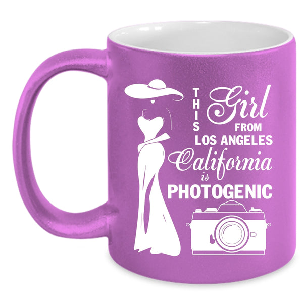 This Girl From Los Angeles Coffee Mug, California Is Photogenic Coffee Cup