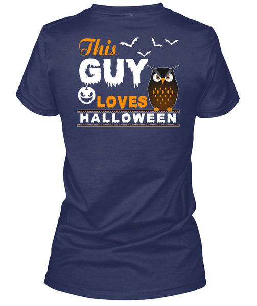 This Guy Loves Halloween T Shirt, I Love You Pumpkin T Shirt