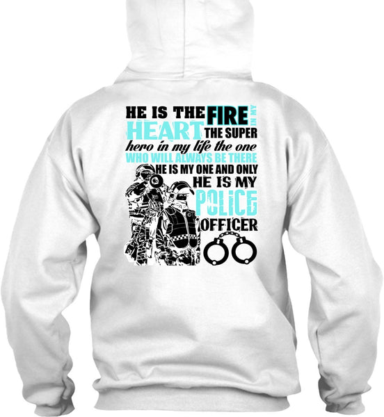 He Is My Police Officer T Shirt, I Love Police T Shirt