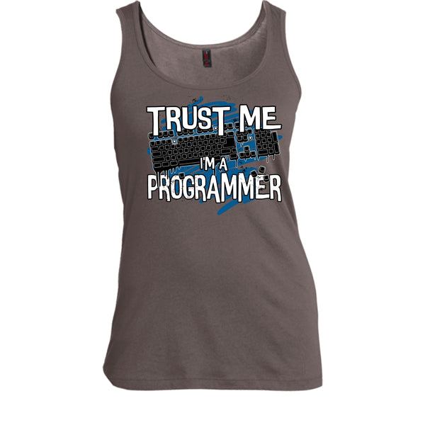 Trust Me I'm A Programmer T Shirt, Coolest Programmer Tank Top