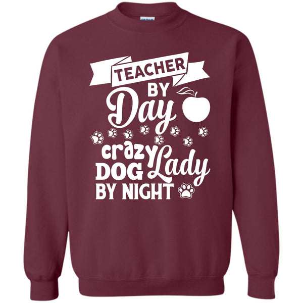 Crazy Dog By Night T Shirt, I'm A Coolest Teacher Sweatshirt