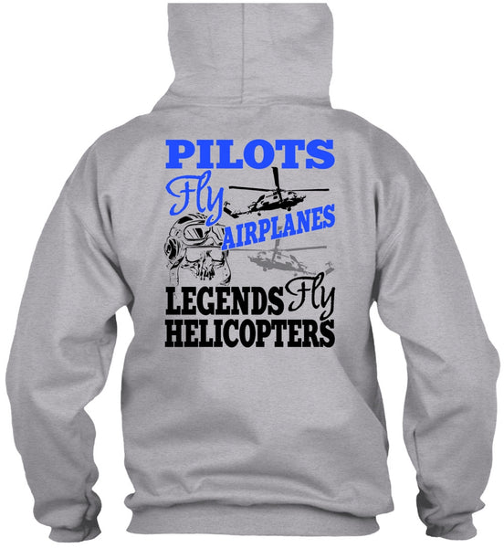 Pilots Fly Airplanes T Shirt, I Love Pilot T Shirt