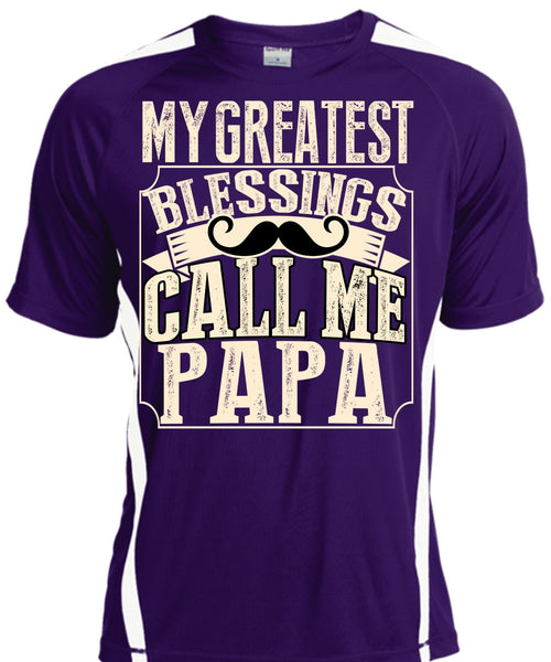 My Greatest Blessings Call Me Papa T Shirt, Being A Papa T Shirt, Cool Shirt
