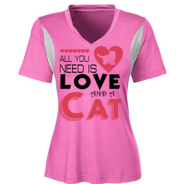 All You Need Is Love And A Cat T Shirt, I Love My Cat T Shirt, Cool Pets T Shirt