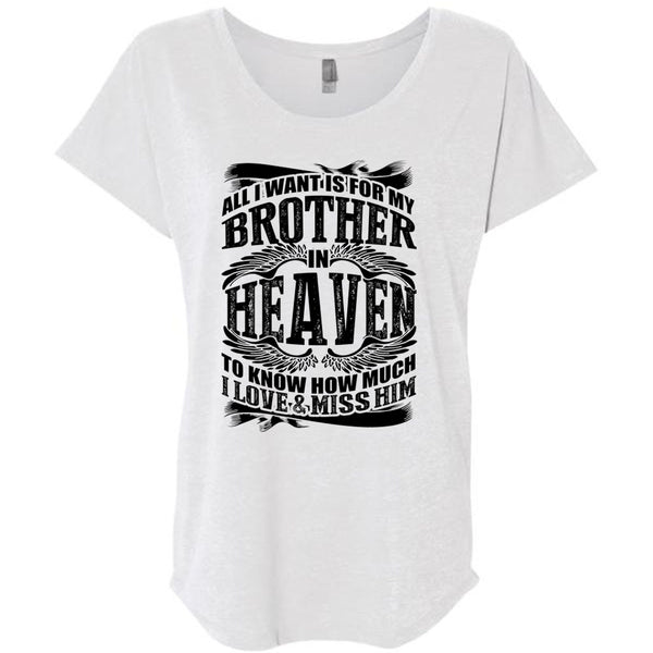Brother In Heaven T Shirt, Being A Brother T Shirt, Awesome T-Shirts
