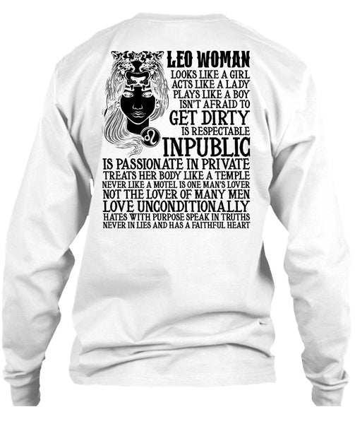 Leo Woman T Shirt, I Love Leo T Shirt