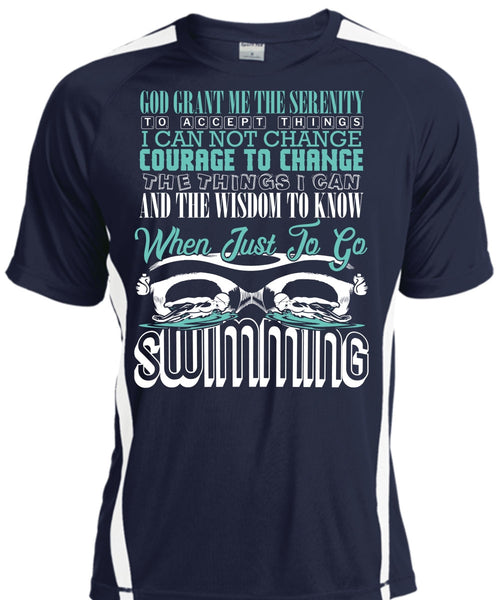 Just To Go Swimming T Shirt, Being A Swimmer T Shirt, Cool Shirt