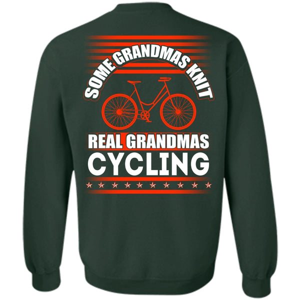 Real Grandmas Cycling T Shirt, I Love Biking Sweatshirt