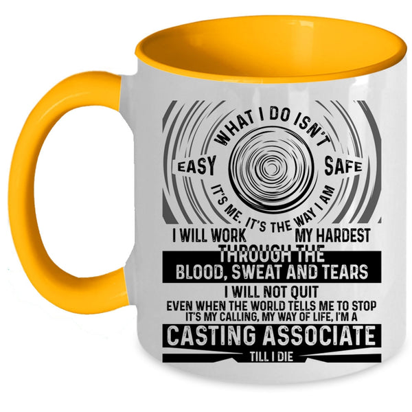 Cool Job Title Coffee Mug, I'm A Casting Associate Accent Mug