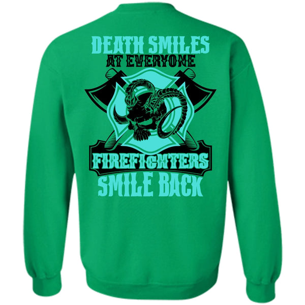 I Love Firefighter T Shirt, Firefighters Smile Back Sweatshirt