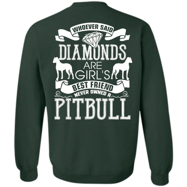 Diamonds Are Girl's Best Friend T Shirt, I Love My Dog Sweatshirt