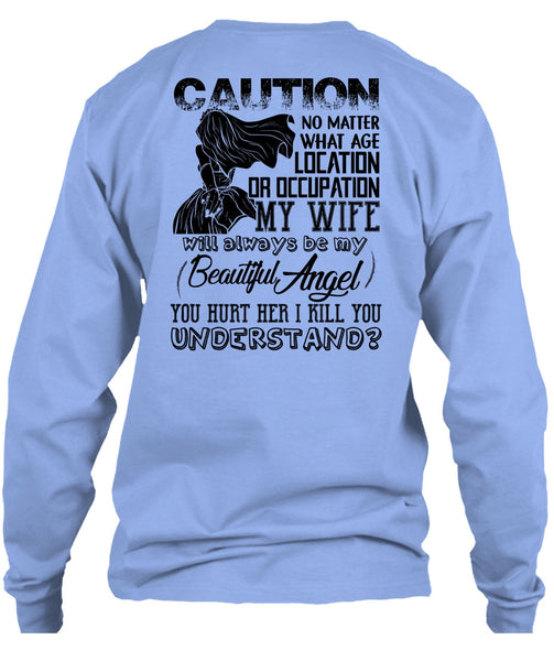 Location Or Occupation My Wife T Shirt, I Love Husband T Shirt