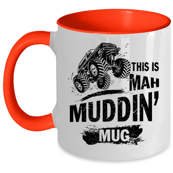 Cool Gift For Son Coffee Mug, This Mah Mudding Accent Mug