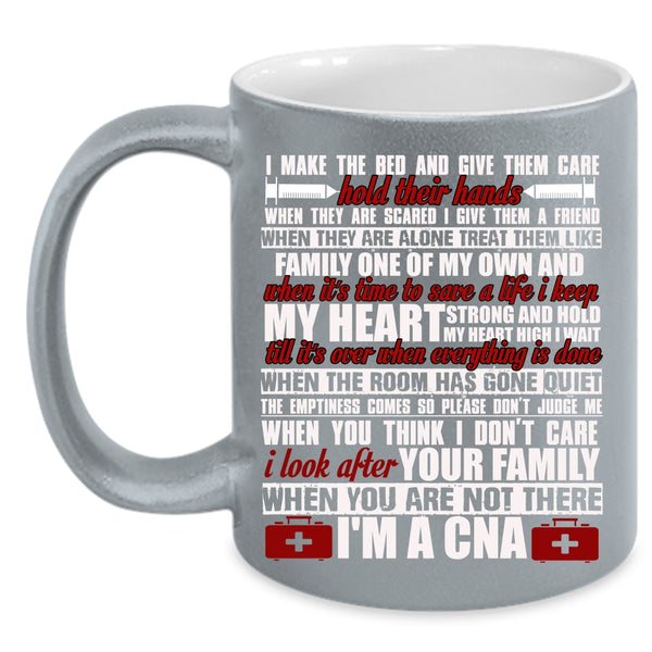 I'm A CNA Coffee Mug, Funny Gift For Nurses Coffee Cup