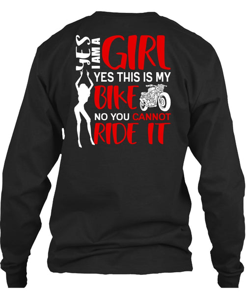 I Am A Girl T Shirt, This Is My Bike T Shirt