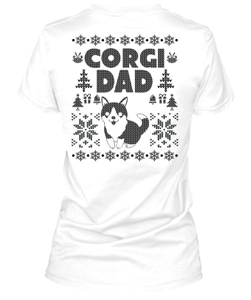 Corgi Dad T Shirt, This Girl Loves Christmas T Shirt