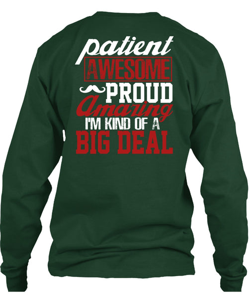 Patient Awesome Proud Amazing T Shirt, Being A Papa T Shirt