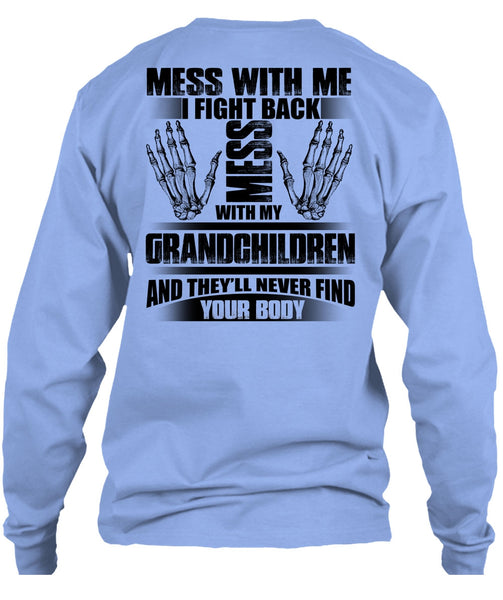 Mess With My Grandchildren T Shirt, I Love Baby T Shirt