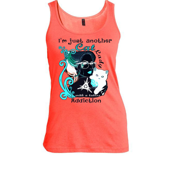 I'm Just Another Cat Lady T Shirt, Coolest Cat Lady T Shirt, Awesome t-shirts