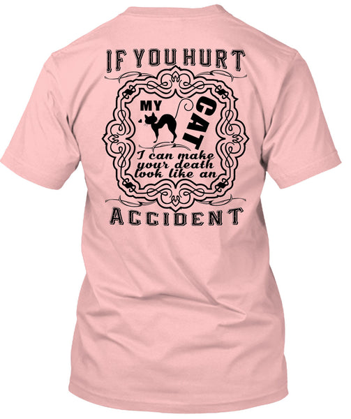 If You Hurt My Cat T Shirt, Favorite T Shirt
