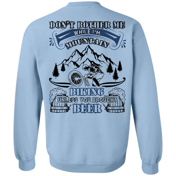 I Love Biker T Shirt, I'm Mountain Biking Sweatshirt