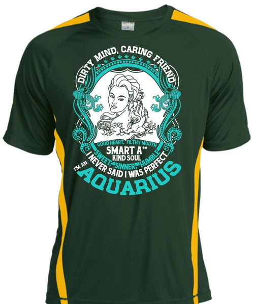 I'm An Aquarius T Shirt, Dirty Mind Caring Friend T Shirt, Cool Shirt