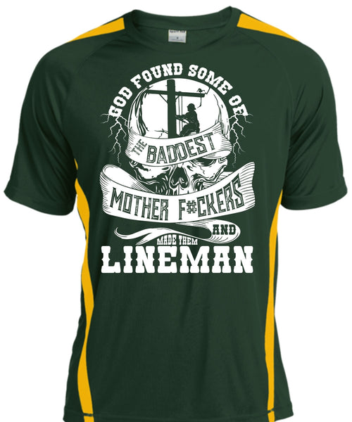 Made Them Lineman T Shirt, The Baddest Mother T Shirt, Cool Shirt