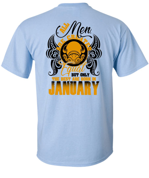 The Best Are Born In January T Shirt, I Love Man T Shirt