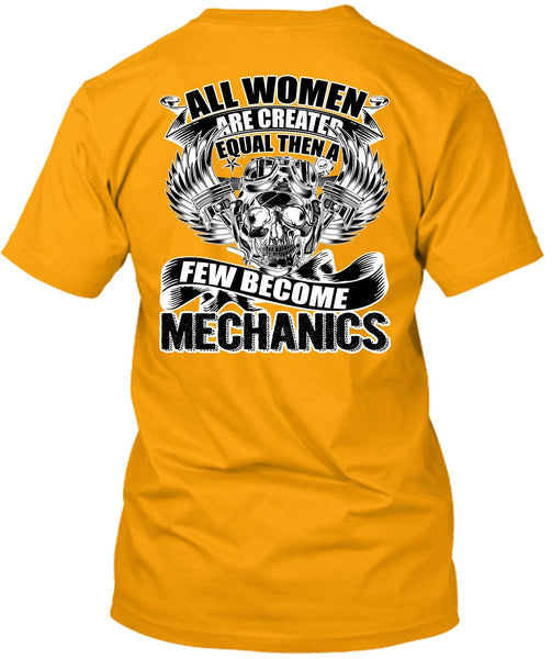 Few Become Mechanics T Shirt, I Love Mechanic T Shirt