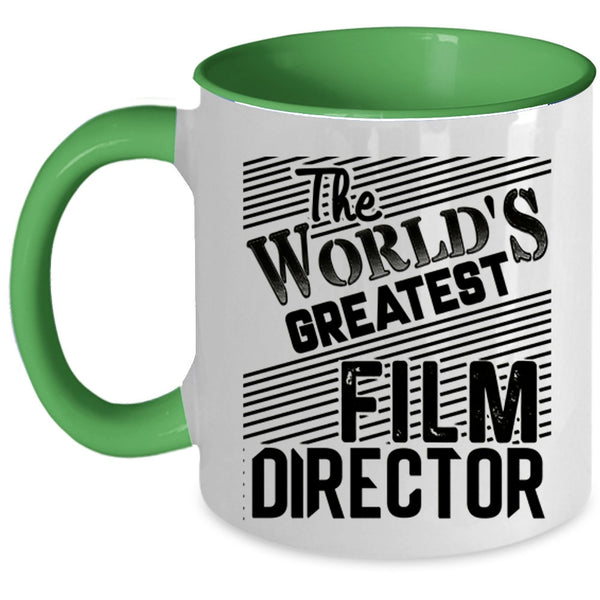 Awesome Film Director Coffee Mug, The World's Greatest Film Director Accent Mug