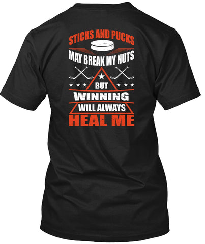 A black t-shirt with the shopify logo
