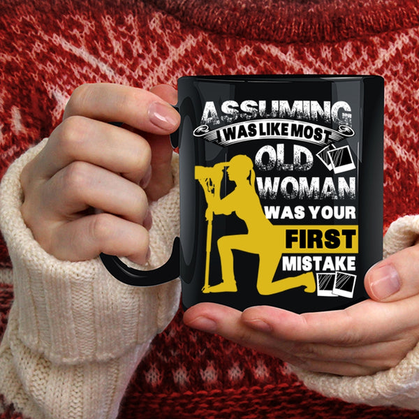 I Was Like Most Old Woman Coffee Mug, Old Photographer Coffee Cup