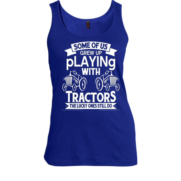 I'm A Farmer T Shirt, Playing With Tractors T Shirt, Cool T Shirt