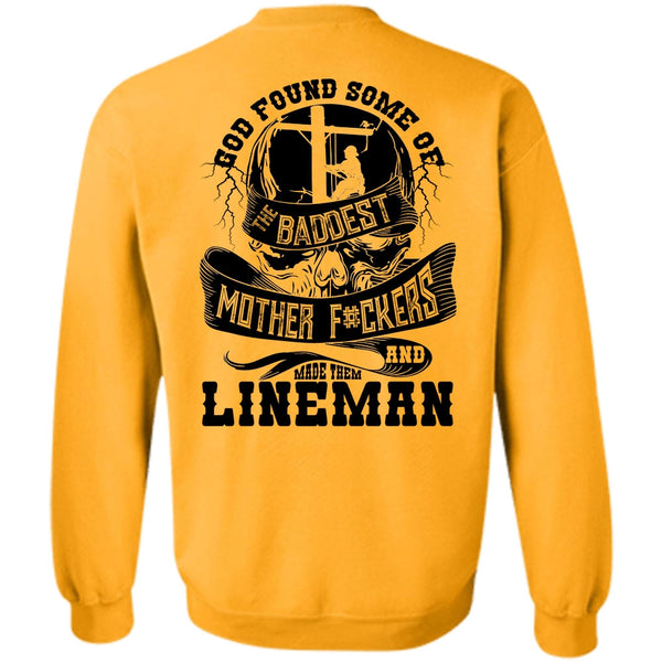 I Love Lineman T Shirt, Made Them Lineman Sweatshirt