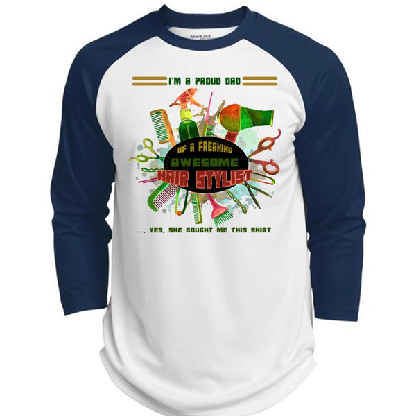 Hair Stylist T Shirt, My Job T Shirt, Father's Day T Shirt  (Polyester Game Baseball Jersey)