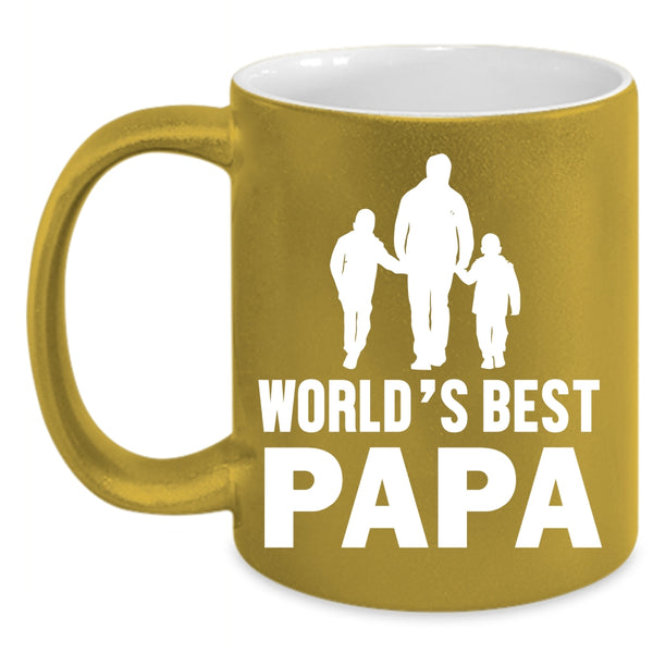 World's Best Papa Coffee Mug, Best Papa Ever Coffee Cup