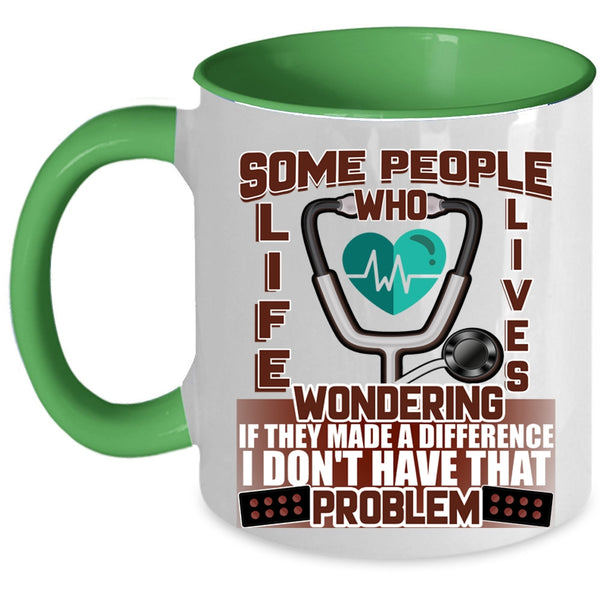 Awesome Gift For Nurse Coffee Mug, Best Nurse Ever Accent Mug
