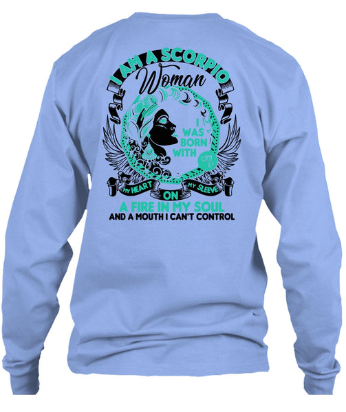 I Am A Scorpio Woman T Shirt, I Love Scorpio T Shirt
