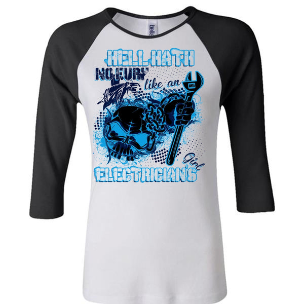 Like An Electrician's Girl T Shirt, I Love Electrician T Shirt, Awesome T-Shirts