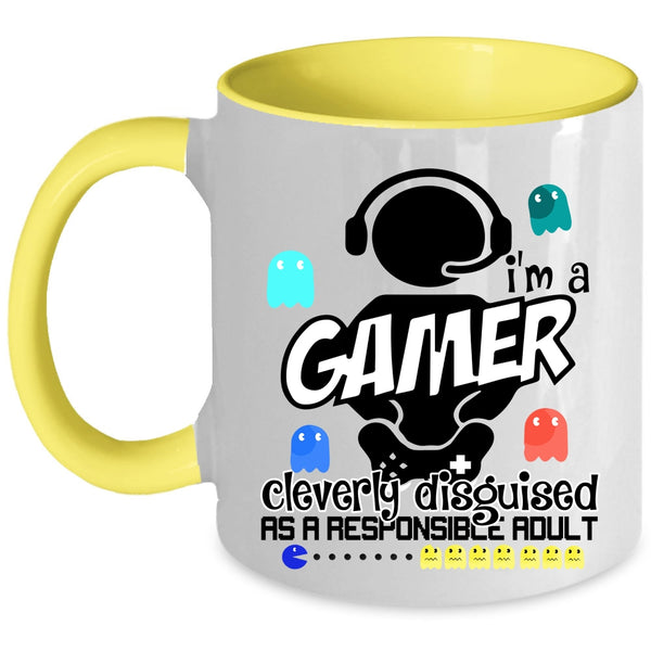 Funny Gift For Gamer Coffee Mug, I'm A Gamer Accent Mug