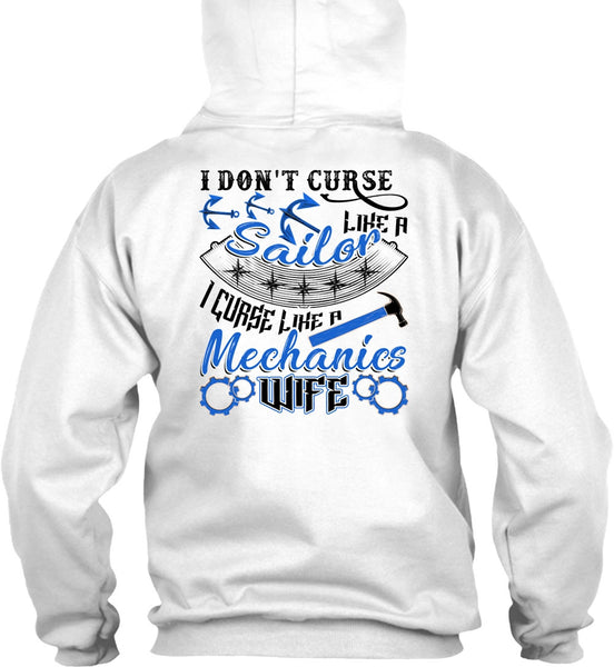 I Don't Curse Like A Sailor T Shirt, I Love Wife T Shirt