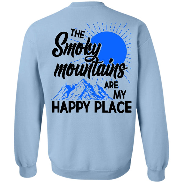 I Love Hiking T Shirt, The Smoky Mountains Are My Happy Place Sweatshirt