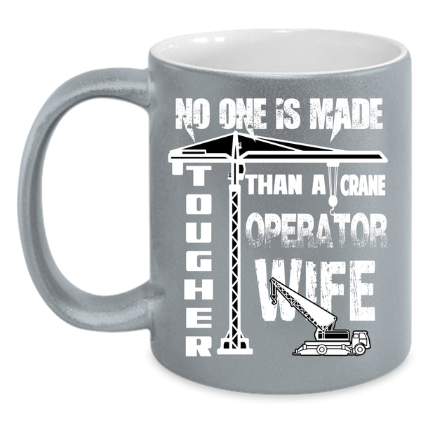 Crane Operator Wife Coffee Mug, Cool Just Married Coffee Cup